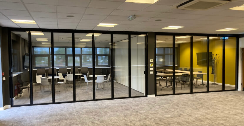 Glass Wall Partition